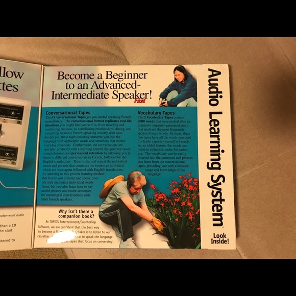 Learn French audio cassettes - Picture 2 of 3